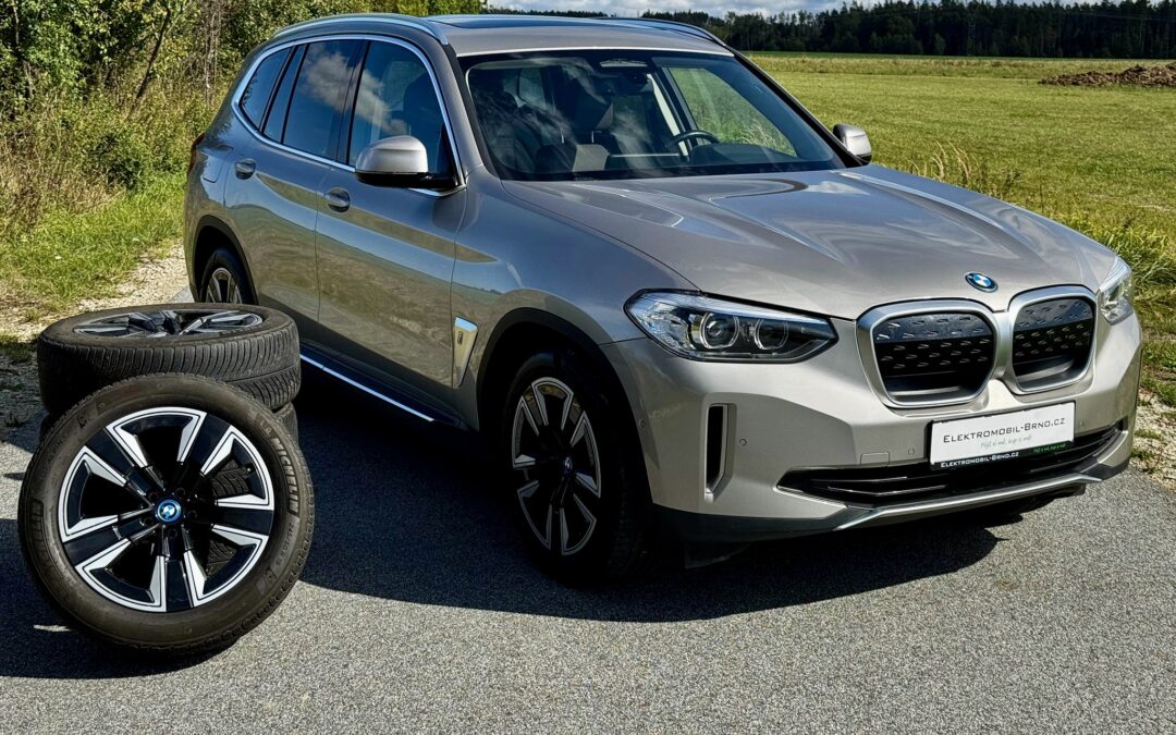 BMW iX3, 80kWh, Soh 96%, Tažné